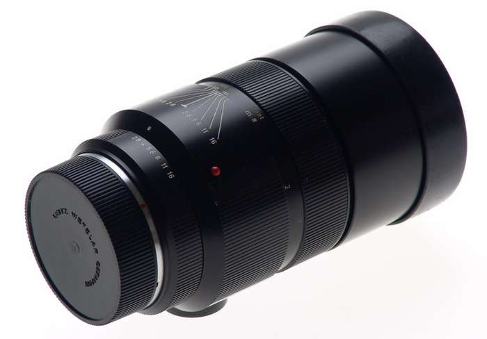 LEICA ELMARIT-R 1:2.8/180mm SLR BLACK 3 CAM CAMERA LENS f=180mm CLOSE UP LENS NR