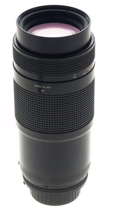NIKON CAMERA ZOOM LENS 1:4-5.6 f=70-210mm AF NIKKOR EXCELLENT CONDITION CAPS NR