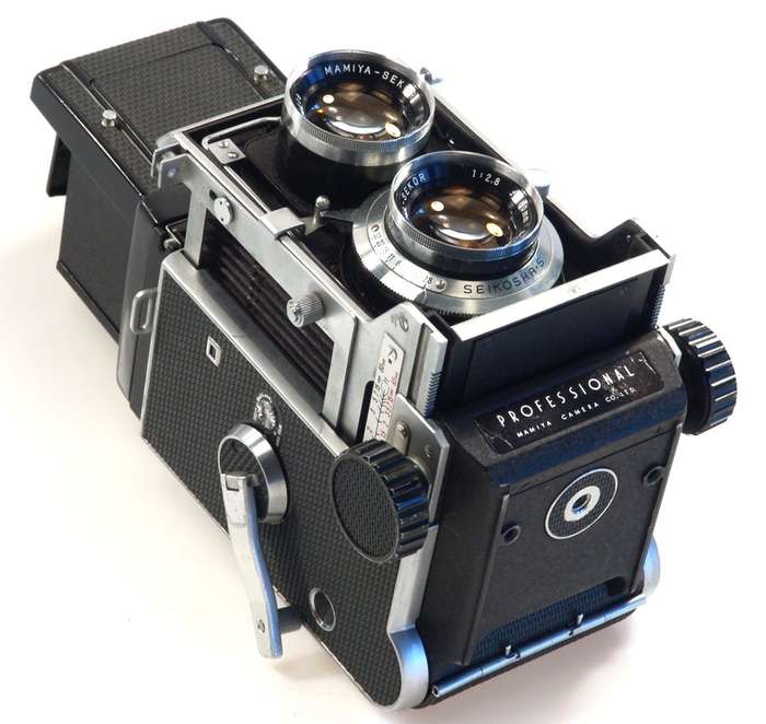 MAMIYA C3 TLR CAMERA PROFESSIONAL 2.8/80mm f=80mm LENS