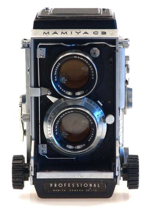 MAMIYA C3 TLR CAMERA PROFESSIONAL 2.8/80mm f=80mm LENS