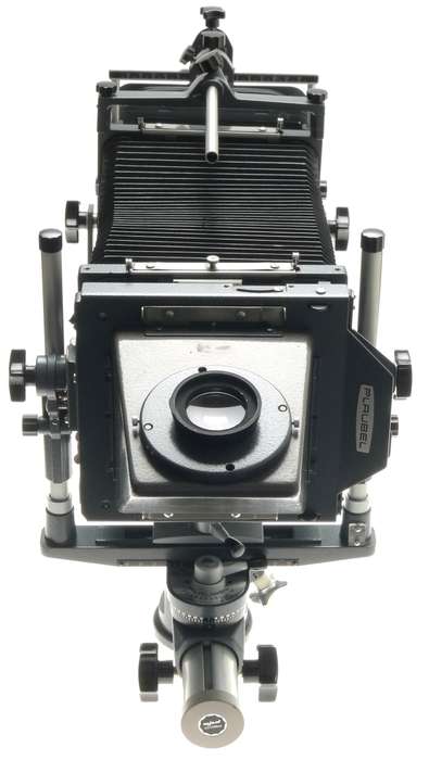 PLAUBEL 4x5 MEDIUM FORMAT FIELD CAMERA MONORAIL COMPENDIUM VIEWFINDER SHIFT TILT