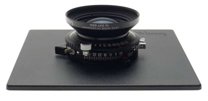 SCHNEIDER APO-SYMMAR 5.6 f=150mm LENS COPAL No.0 SHUTTER INKA BOARD 5.6/150 MINT