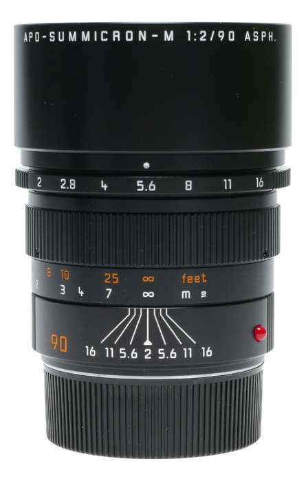 Leica Apo-Summicron-M 1:2/90mm ASPH. Box Mint 6-bit black LNIB f90 lens