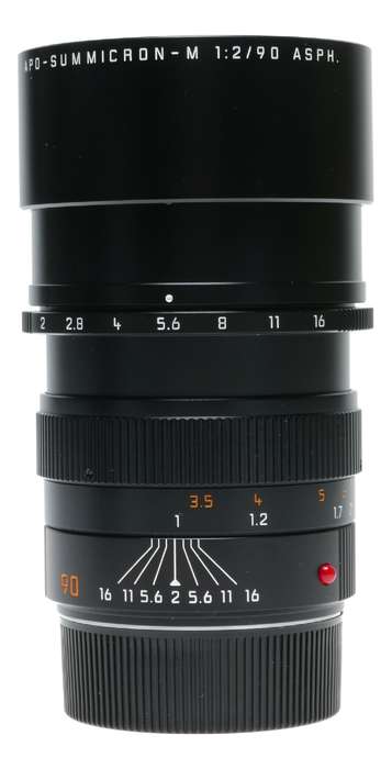 Leica Apo-Summicron-M 1:2/90mm ASPH. Box Mint 6-bit black LNIB f90 lens