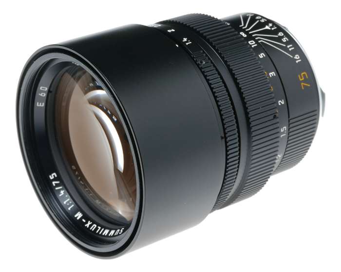 Leica Summilux-M 75mm f1.4 11815 E60 Rare 1.4/75 LNIB lens