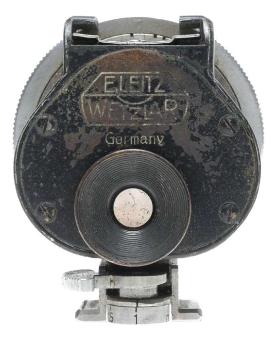 Universal Leitz rangefinder camera viewfinder variable frame lines hot shu