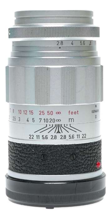 Elmarit 2.8/90mm Leica M camera lens fits M10-R Monochrom camera