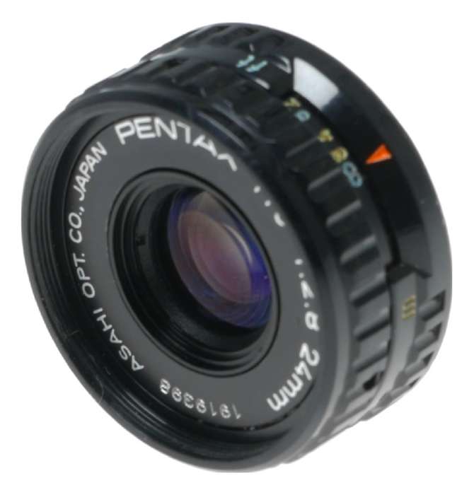 Pentax-110 1:2.8 f=24mm wide angle lens subminiature 2.8/24mm