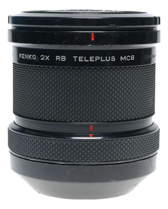 Mamiya RB67 Kenko 2x RB Teleplus MC6 teleconverter doubler adapter