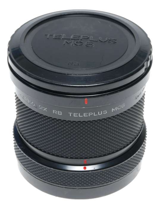 Mamiya RB67 Kenko 2x RB Teleplus MC6 teleconverter doubler adapter