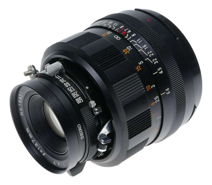 Mamiya-Sekor P 1:4.7 f=127mm Universal Press Prime f/4.7 black 127mm lens