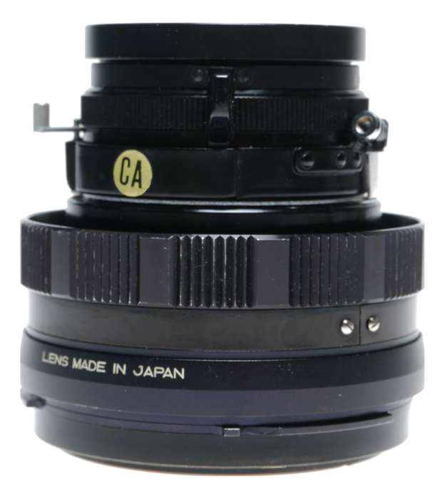 Mamiya-Sekor 1:3.5 f=100mm Universal Press Prime f/3.5 black 100mm lens