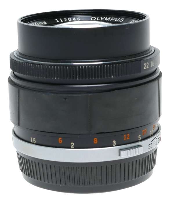 Olympus OM-Zuiko Auto-T 1:2.8 f=100mm lens 2.8/100 f/2.8 SLR vintage