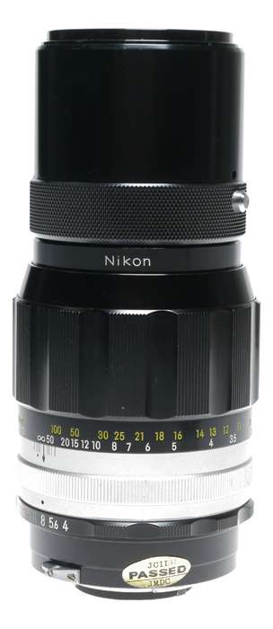 Nikkor-Q Auto 1:4 f=200mm vintage Nikon film lens 4/200