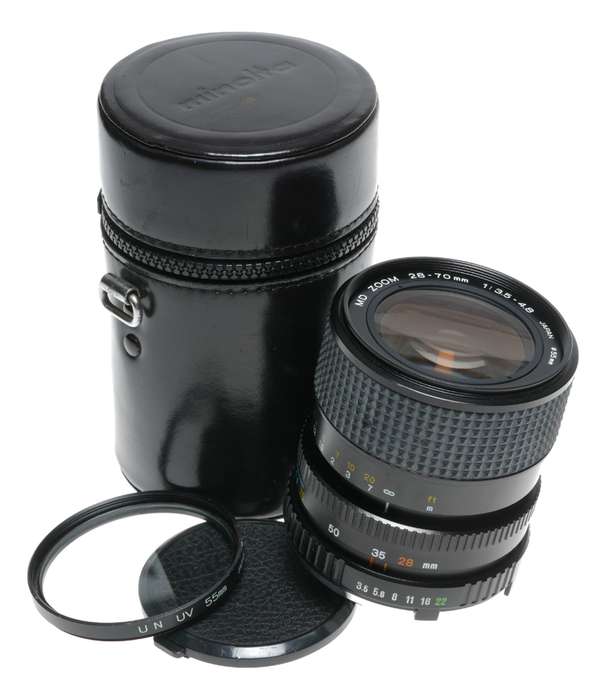 Minolta MD Zoom 28-70mm 1:3.5-4.8 vintage SLR lens
