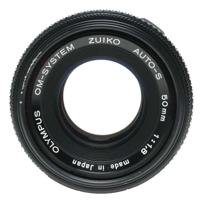 OM-System Zuiko Auto-S 50mm 1:1.8 Olympus vintage SLR lens