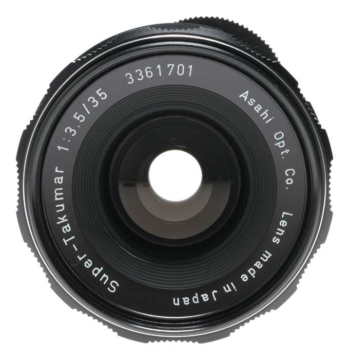Asahi Super-Takumar 1:3.5/35 screw mount f=35mm wide angle lens f/3.5