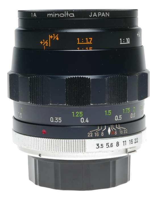 Minolta MC Macro Rokkor-QF 1:3.5 f=50mm SLR vintage film camera lens