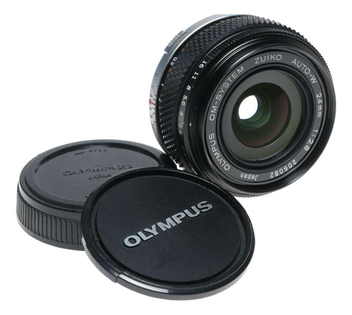 Olympus 24mm 1:2.8 Om-System Zuiko Auto-W f/2.8 24mm wide angle