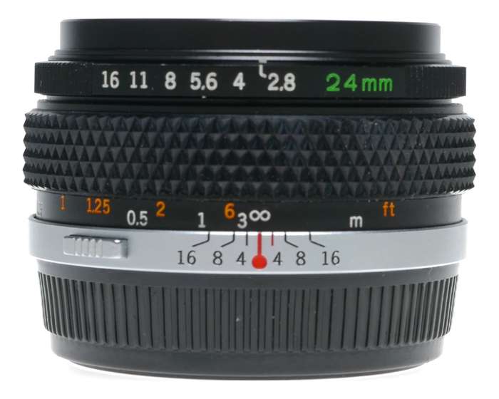 Olympus 24mm 1:2.8 Om-System Zuiko Auto-W f/2.8 24mm wide angle