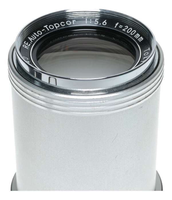 Topcon RE Auto-Topcor 1:5.6 f=200mm f/5.6 f=200mm Vintage SLR camera lens