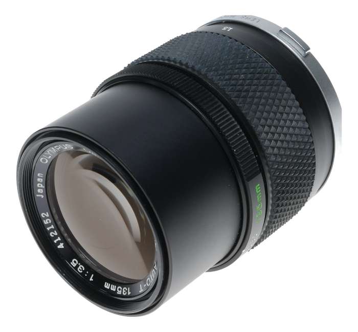 Olympus 3.5/135mm OM-System Zuiko Auto T f/3.5 f=135mm vintage SLR lens