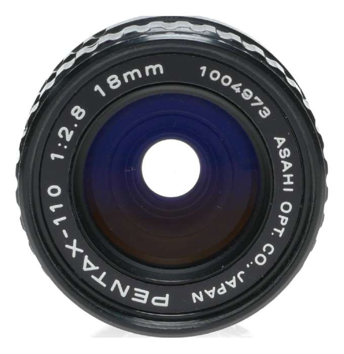 Pentax-110 1:2.8 18mm subminiature lens wide angle 2.8/18mm cap filter