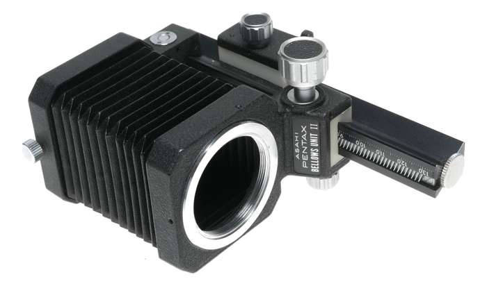 Asahi Pentax Bellows Unit II vintage SLR film camera close focus macro accessory