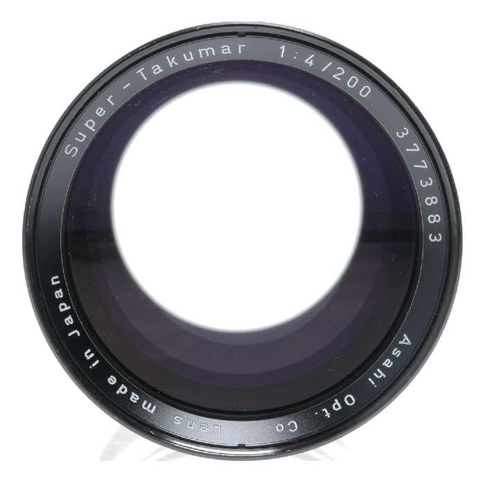 Super-Takumar 1:4/200 Asahi f=200mm Pentax f/4 vintage SLR lens