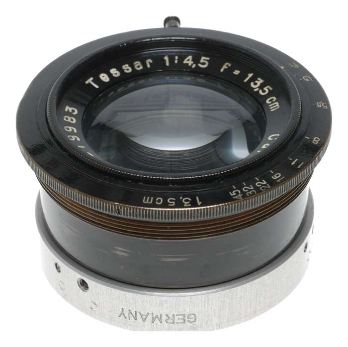 Zeiss Tessar 1:4.5 f=13,5cm Vintage lens 4.5/135mm f/4.5 COA adapter