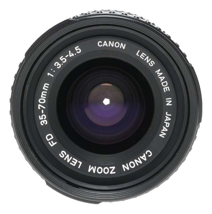 Canon Zoom Lens FD 35-70mm 1:3.5-4.5 Macro vintage SLR camera lens