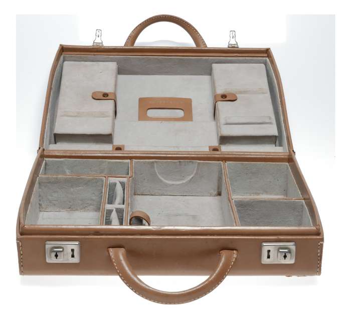 Hasselblad 500CM series original pig skin leather flight carry case brief style