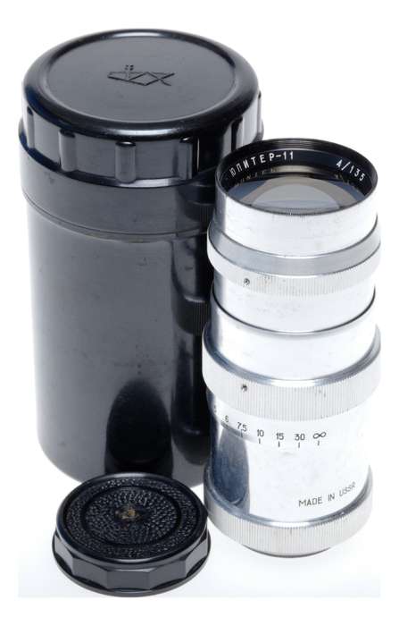 Kiev Jupiter-11 M39 Camera Lens 1:4 135mm Zeiss Sonnar Copy