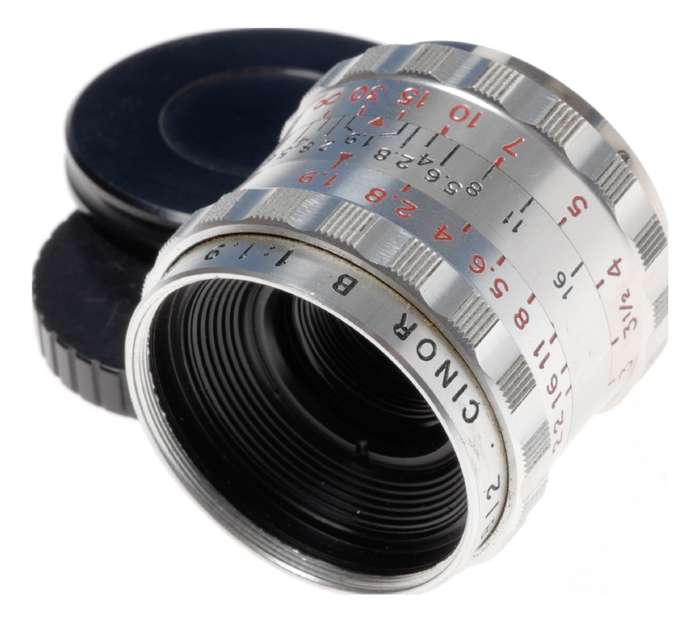 SOM Berthiot Cinor B 1:1.9 F=25 for 16mm Cine Camera Lens