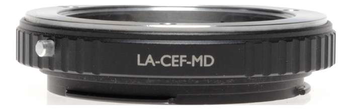 Vello Minolta MD Lens to Canon EOS Camera LA-CEF-MD Adapter