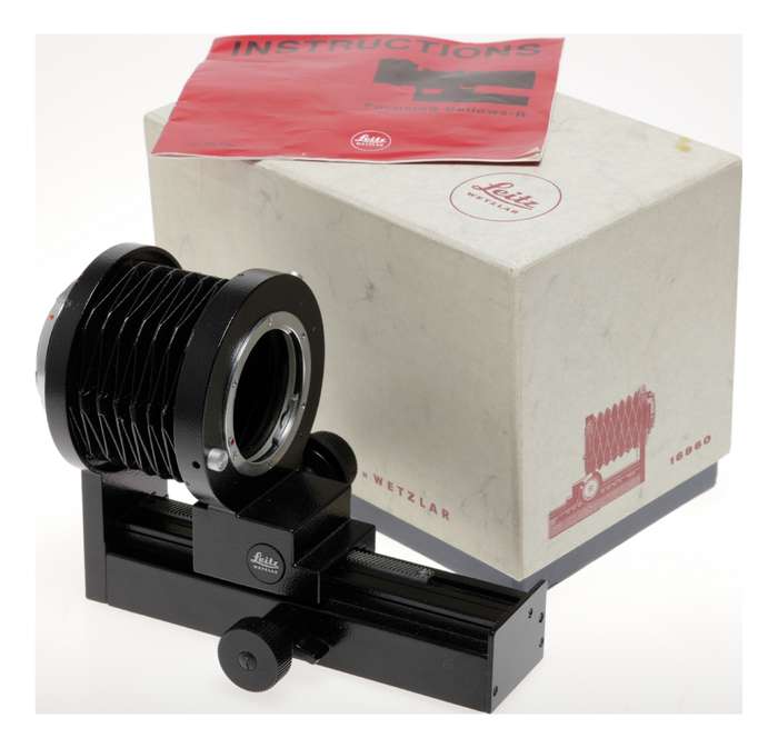 Leitz Leica Camera Focusing Bellows-R in Box 16860