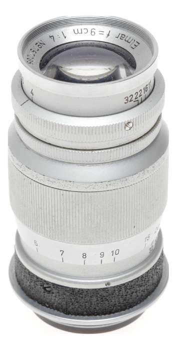 Leitz Elmar f=9cm 1:4 M39 Leica Rangefinder Camera LTM Lens
