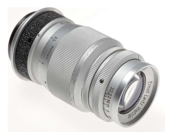 Leitz Elmar f=9cm 1:4 M39 Leica Rangefinder Camera LTM Lens