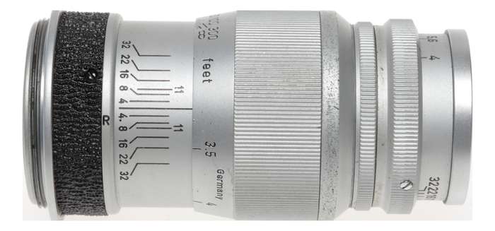 Leitz Elmar f=9cm 1:4 M39 Leica Rangefinder Camera LTM Lens