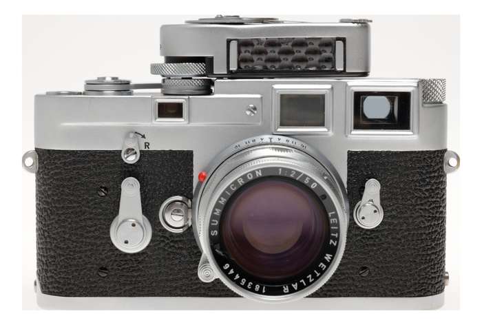 Leica M3 Rangefinder Camera Summicron 2/50 Meter Hood IROOA
