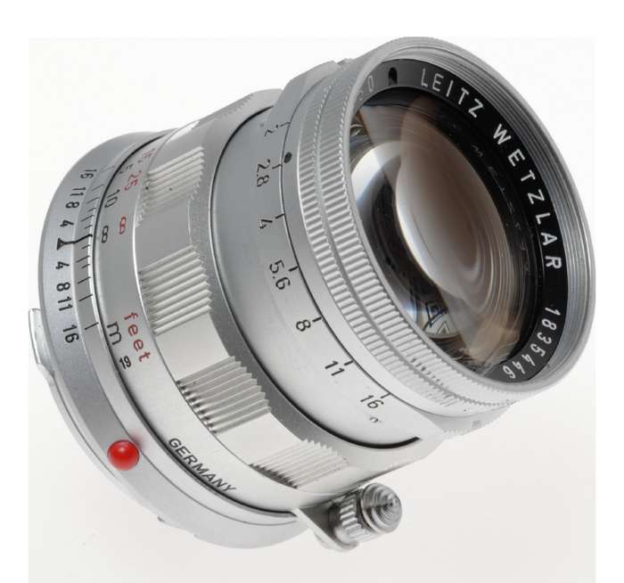 Leica M3 Rangefinder Camera Summicron 2/50 Meter Hood IROOA