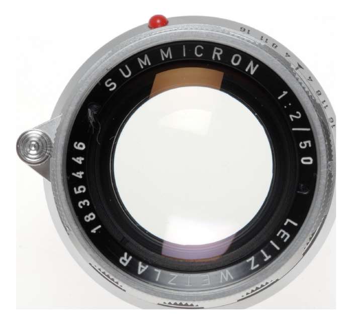 Leica M3 Rangefinder Camera Summicron 2/50 Meter Hood IROOA