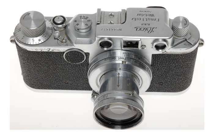 Leica IIc Rangefinder M39 Film Camera Summar f=5cm 1:2