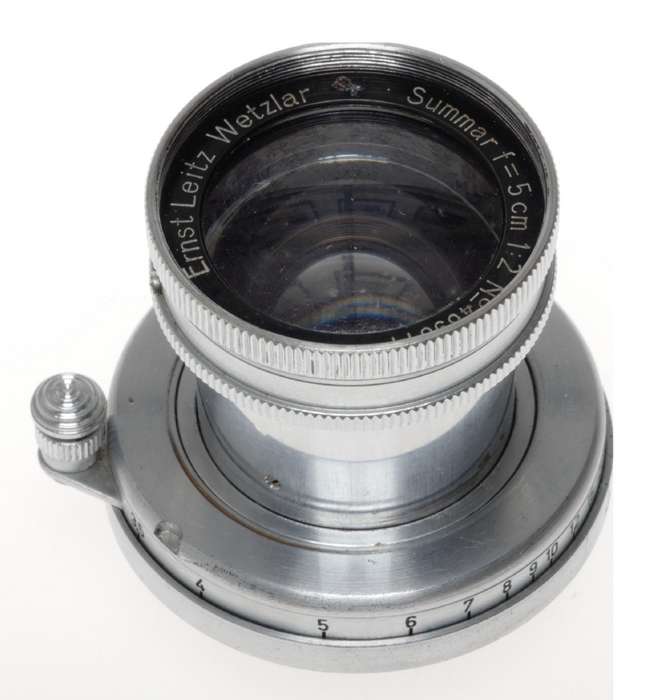 Leica IIc Rangefinder M39 Film Camera Summar f=5cm 1:2