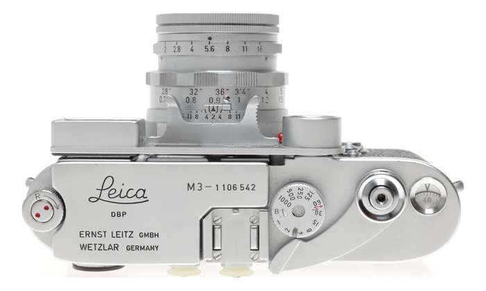 Leica M3 Rangefinder 35mm Film Camera Summicron 1:2/50 in Box
