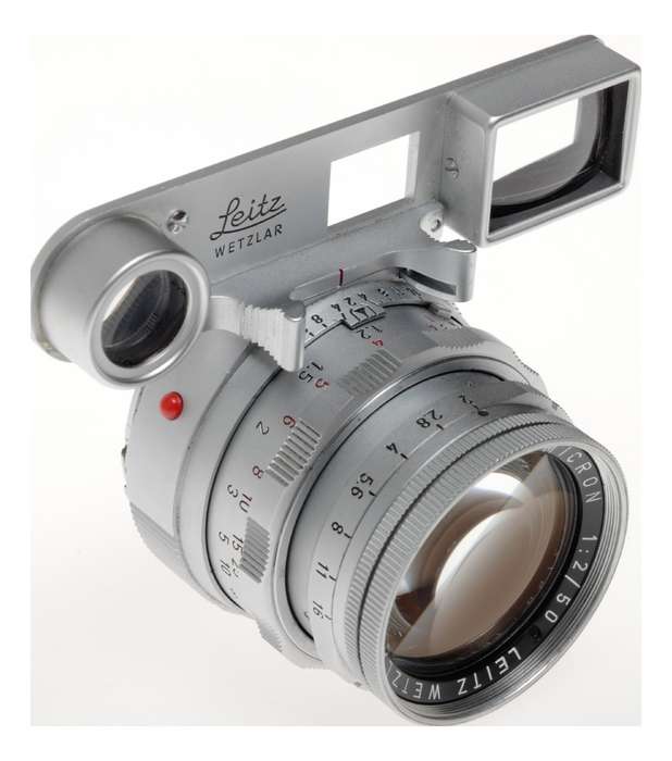 Leica M3 Rangefinder 35mm Film Camera Summicron 1:2/50 in Box