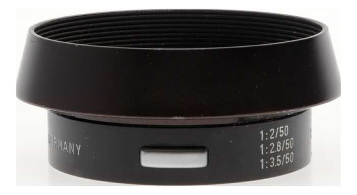 Leitz Leica Lens Hood 12585H fits M Summicron 50mm 35mm in Box