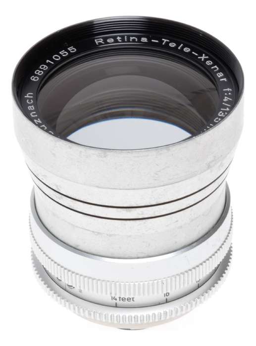 Schneider Retina-Tele-Xenar Kodak Camera Lens 4/135