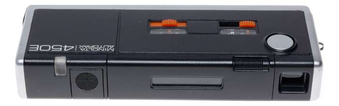 Minolta Pocket Auto Pack 450E 16mm Film Camera Box Manual