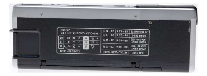 Minolta Pocket Auto Pack 450E 16mm Film Camera Box Manual